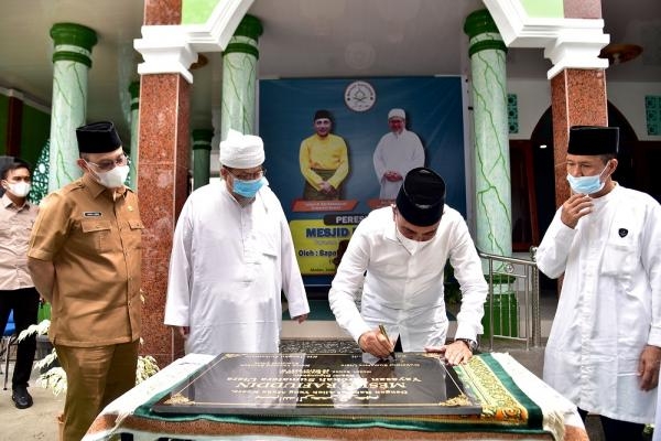 Resmikan Masjid Rafiuddin, Gubernur Edy Rahmayadi Harapkan Masjid Jadi Sarana Penangkal Paham Radikal